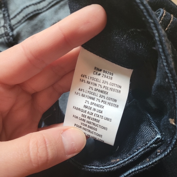 Level 99 Lily Skinny Straight Jeans Size 27 - Picture 5 of 15